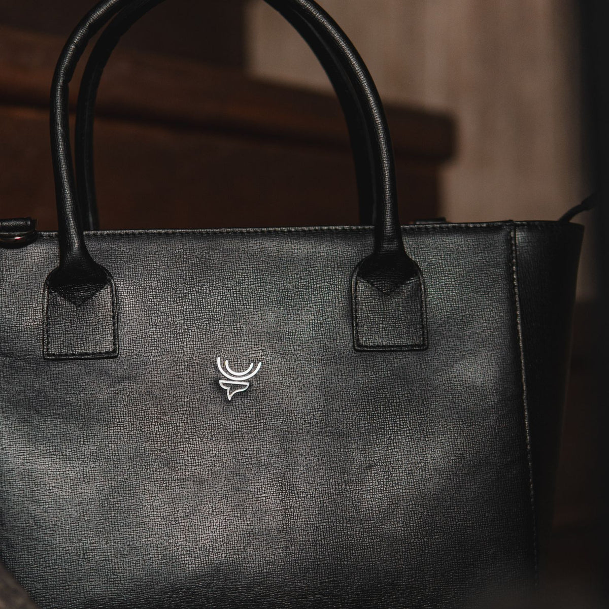 Bolso tote negro porofino