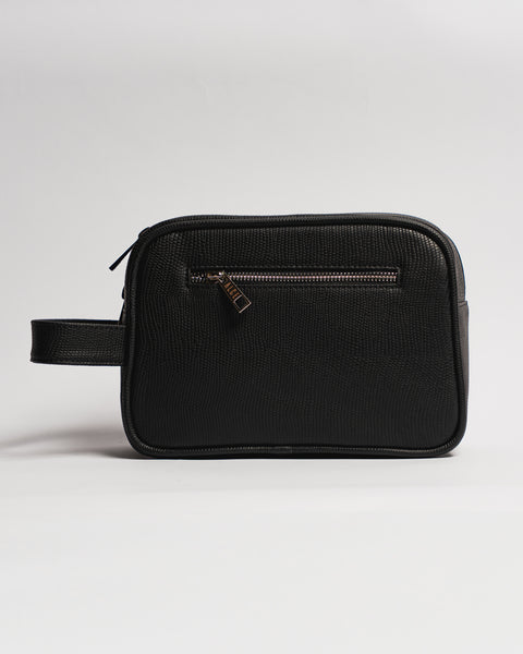 MINI HAND BAG BLACK PYTHON