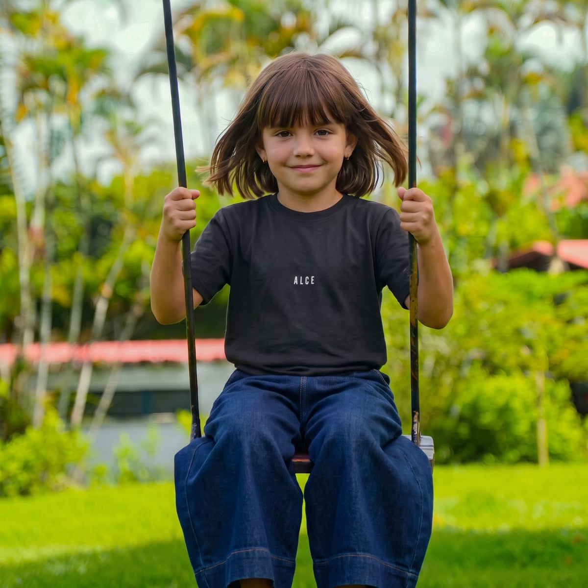 Camiseta niños negro