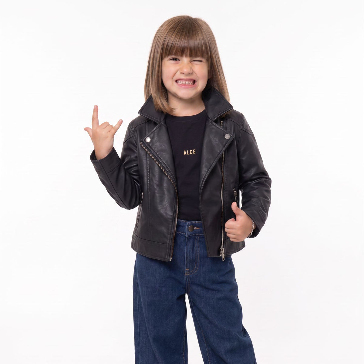 Camiseta niños negro