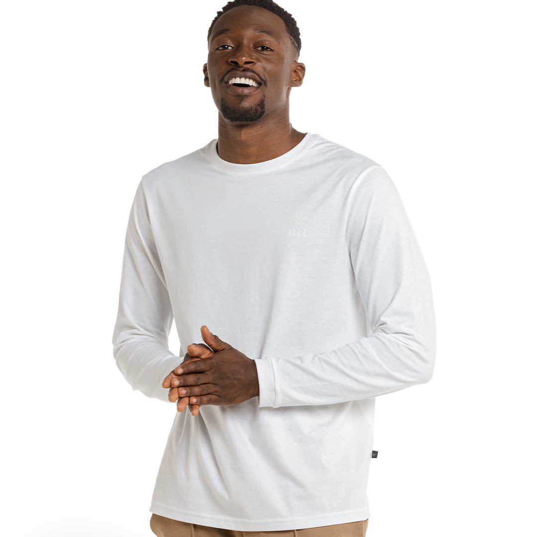 CLASSIC LONG SLEEVE IVORY WHITE