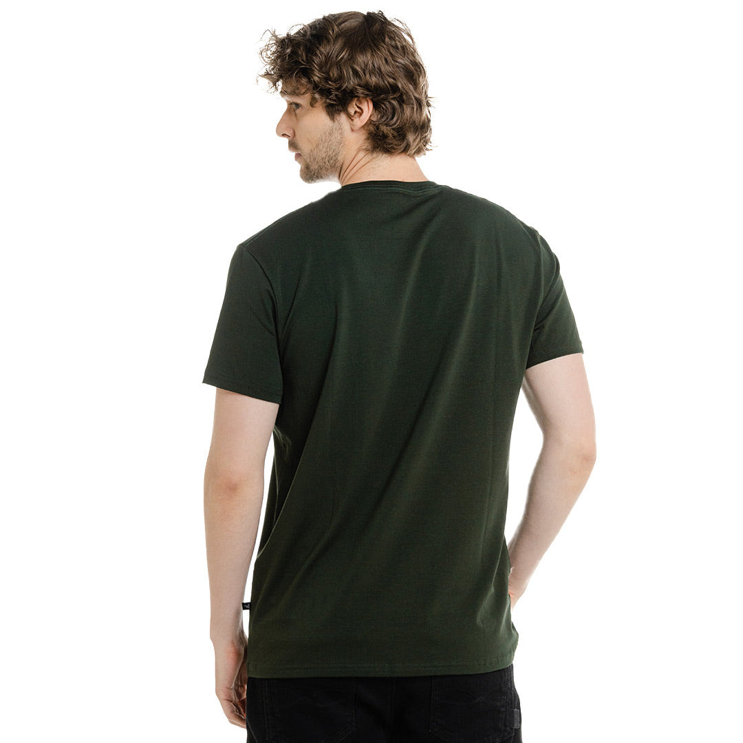 Camiseta básica verde