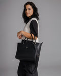 ALCE TOTE BAG NEGRO PITON