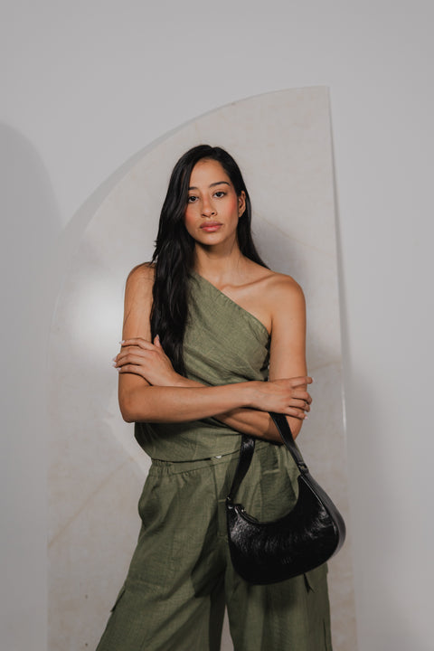 MEDIA LUNA BAG NEGRO