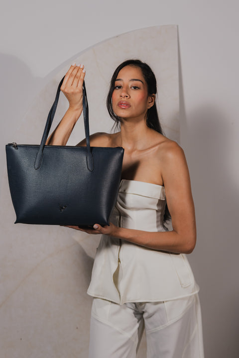 ALCE TOTE BAG AZUL PROFUNDO