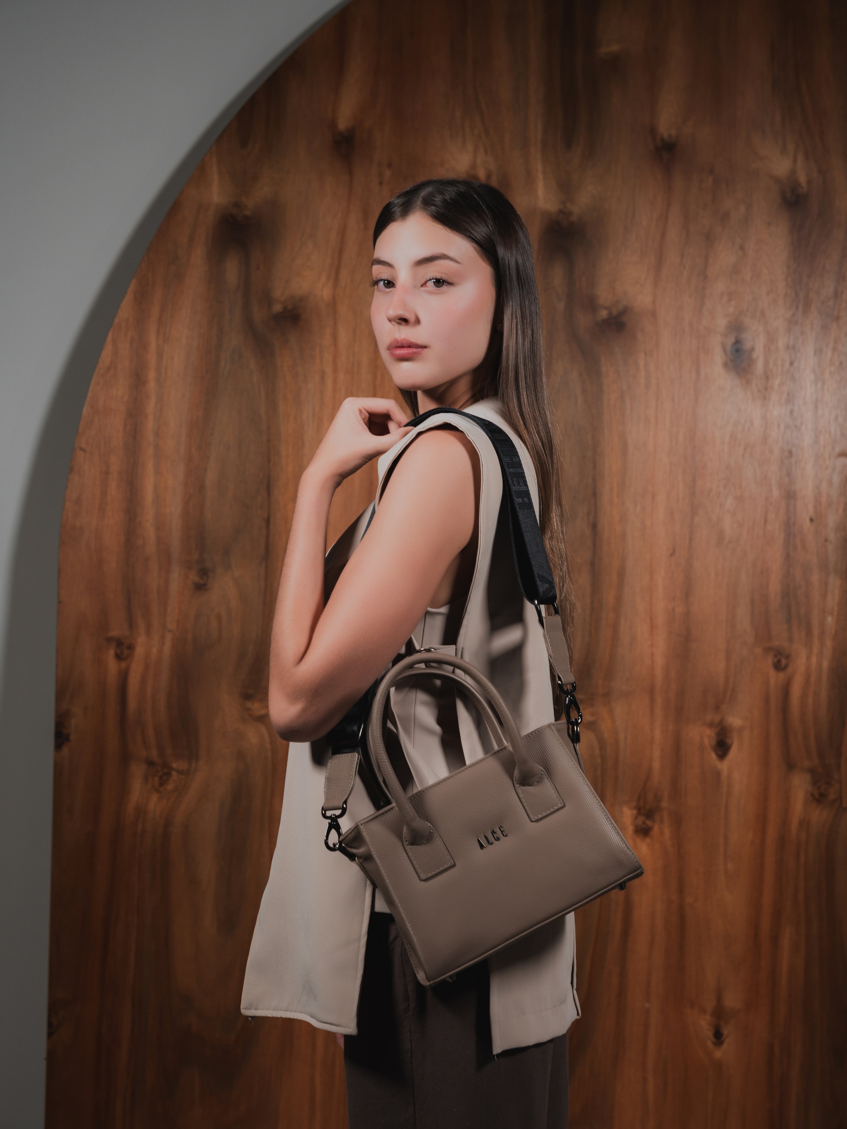 ALCE MINI TOTE NUDE