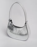 MEDIA LUNA BAG PLATEADO