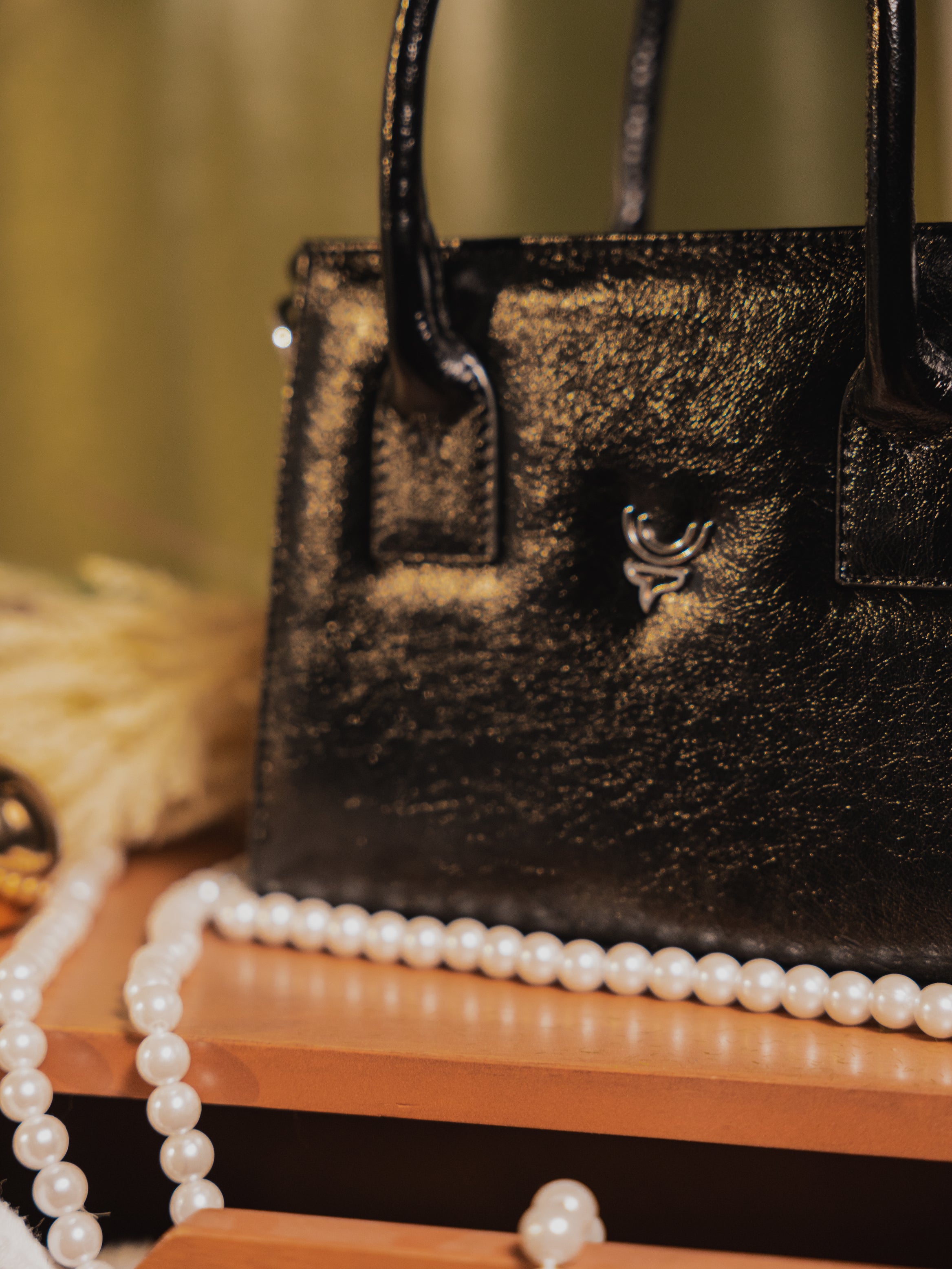 ALCE MINI TOTE NEGRO