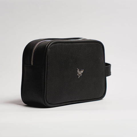 MINI HAND BAG BLACK PYTHON