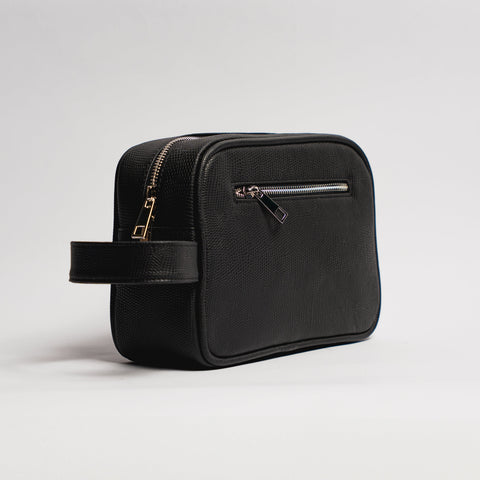MINI HAND BAG BLACK PYTHON