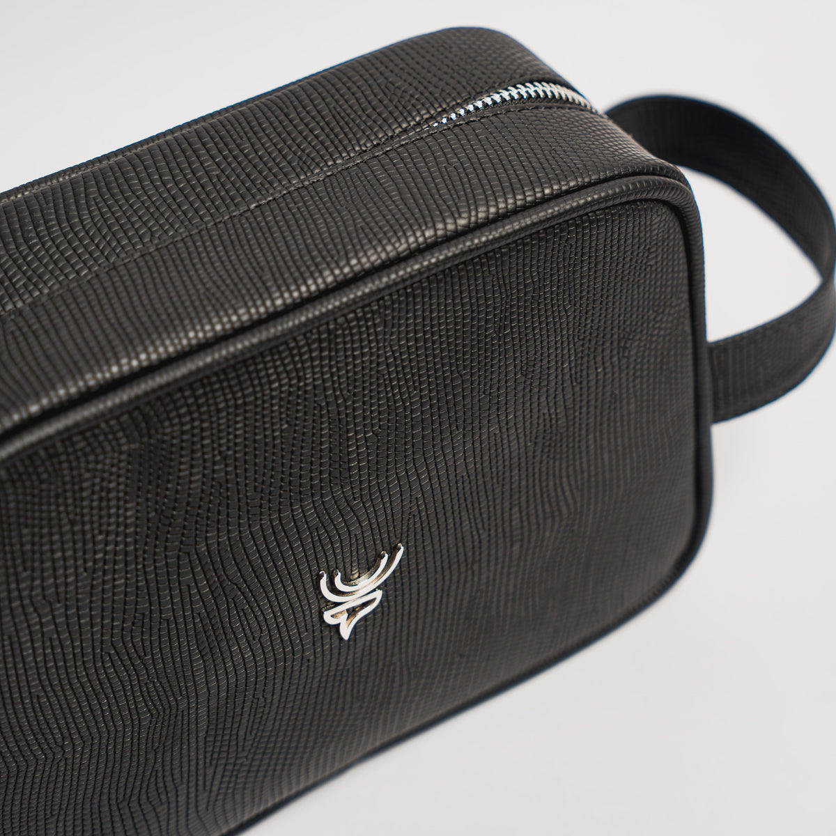 MINI HAND BAG BLACK PYTHON