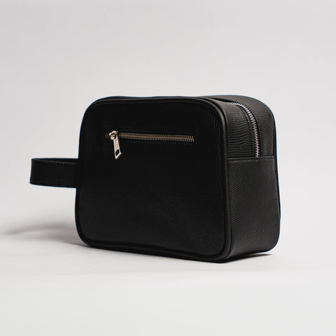 MINI HAND BAG BLACK PYTHON