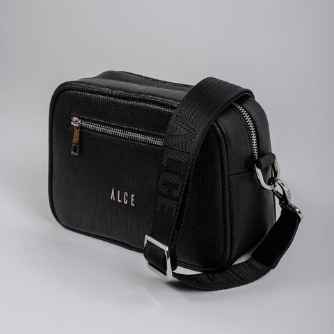 Bolso bandolero negro