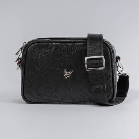 Bolso bandolero negro