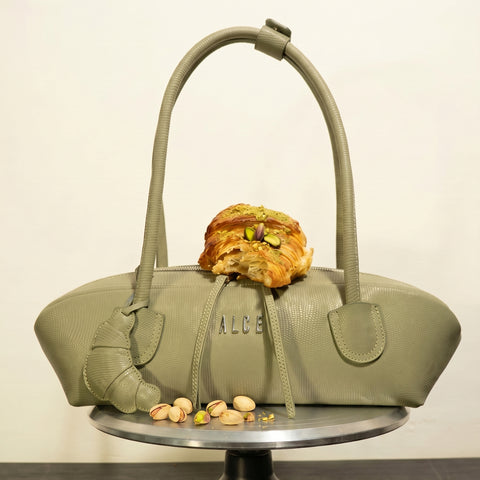 Bolso Baguette Pistacho