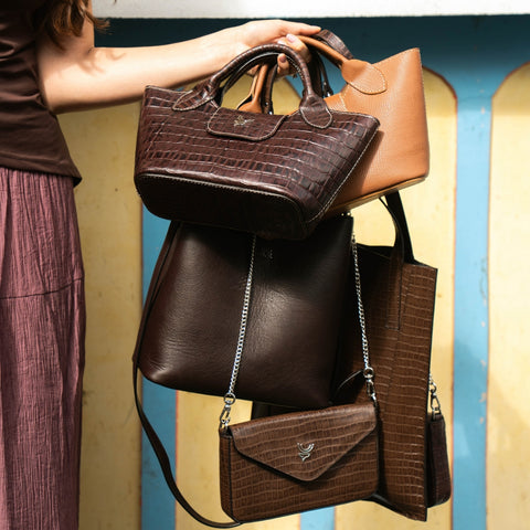 Bolso Komodo cafe claro