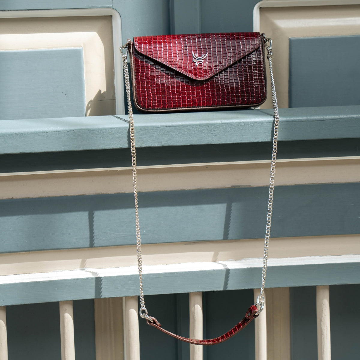 Bolso Komodo rojo