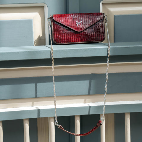 Bolso Komodo rojo