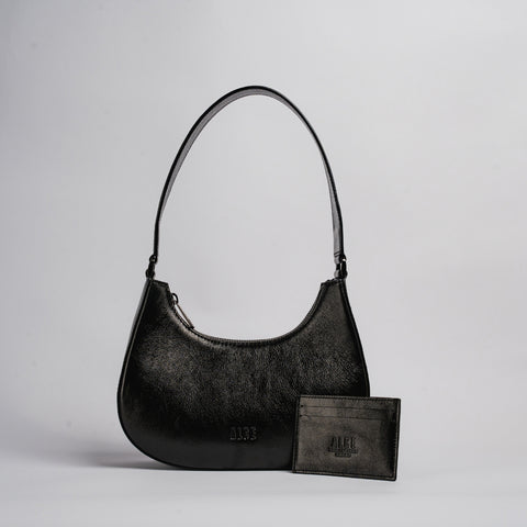 Bolso medialuna negro