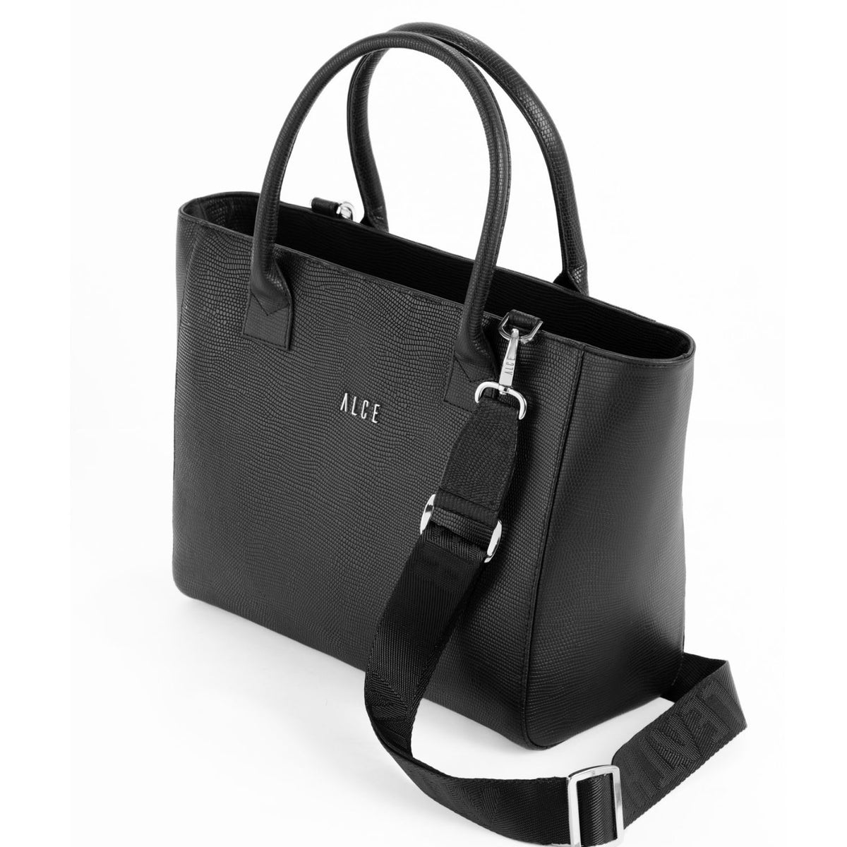 MOOSE TOTE BAG BLACK PYTHON
