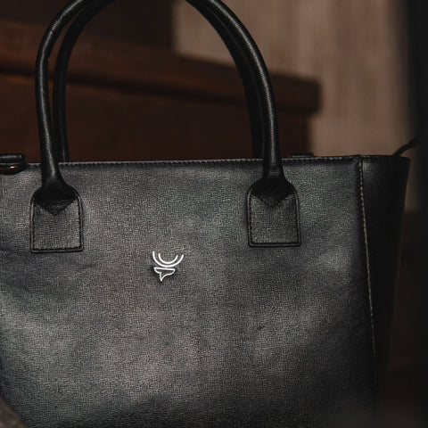 MOOSE TOTE BAG BLACK PYTHON