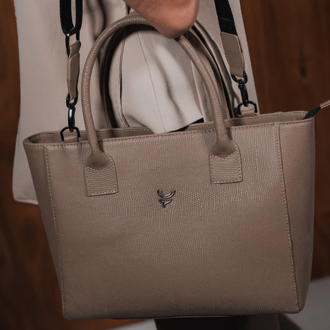 MOOSE TOTE BAG BLACK PYTHON