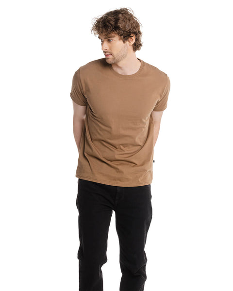 BASIC T-SHIRT MARRON