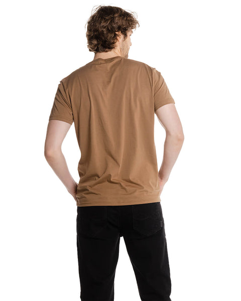 BASIC T-SHIRT BROWN