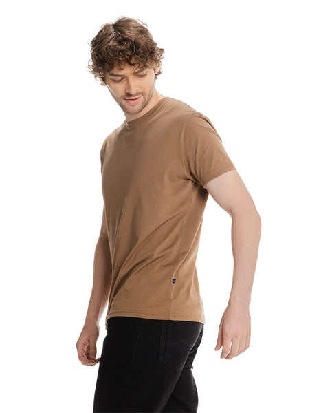 BASIC T-SHIRT BROWN