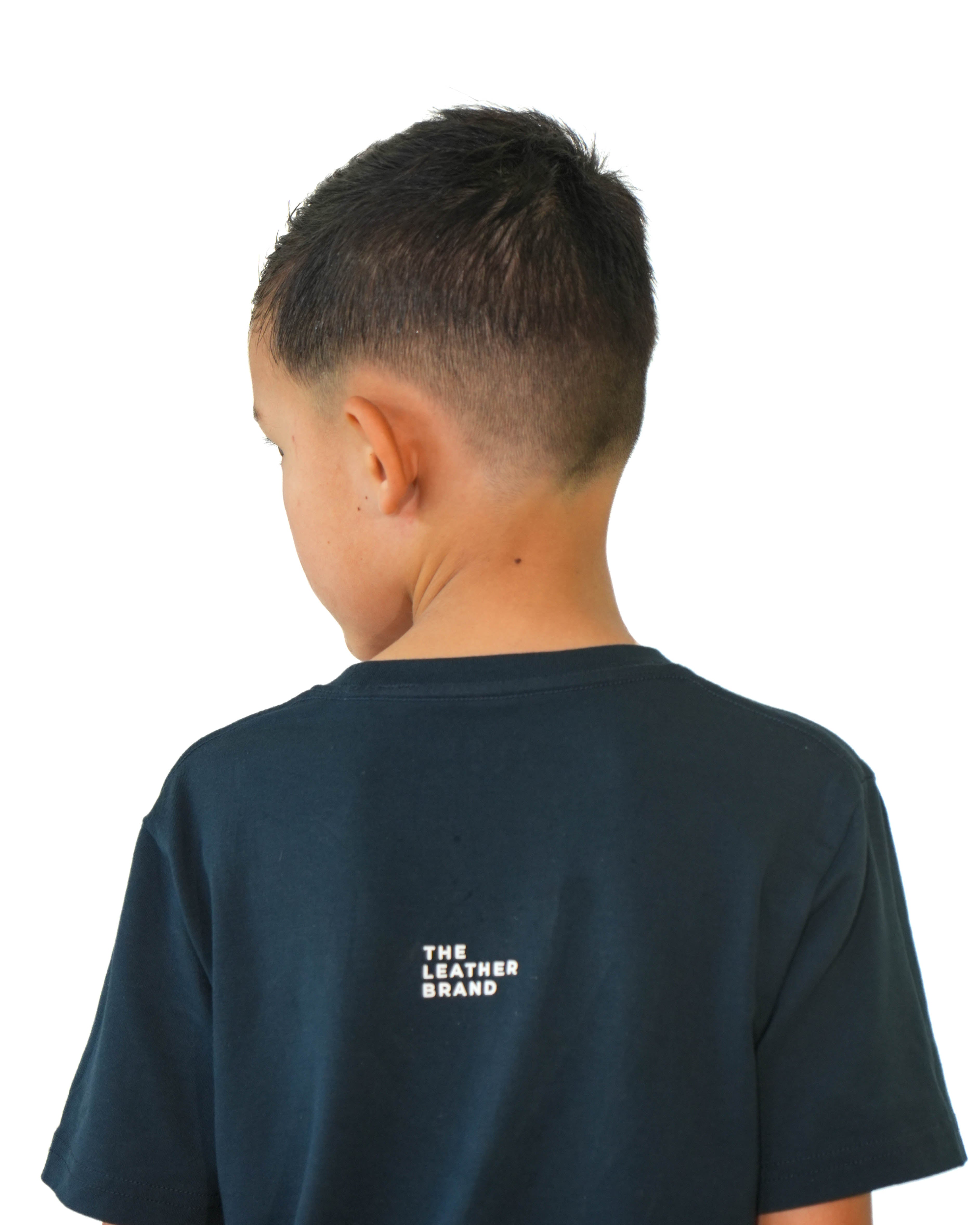 Camiseta niños azul profundo