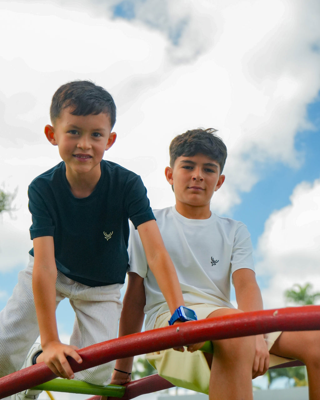 Camiseta niños azul profundo
