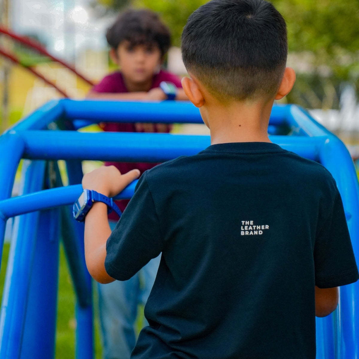 Camiseta niños azul profundo