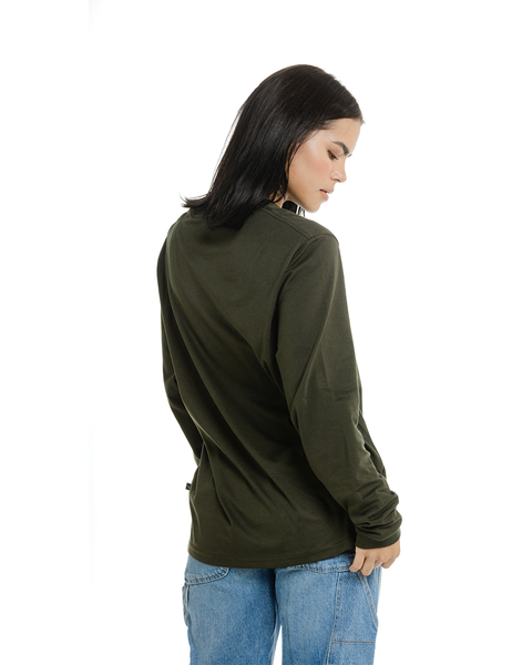 CLASSIC LONG SLEEVE VERDE ALCE MUJER