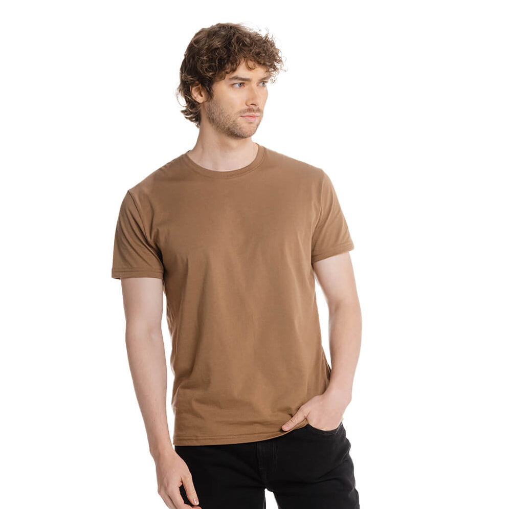 BASIC T-SHIRT BROWN