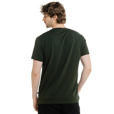 Camiseta básica verde