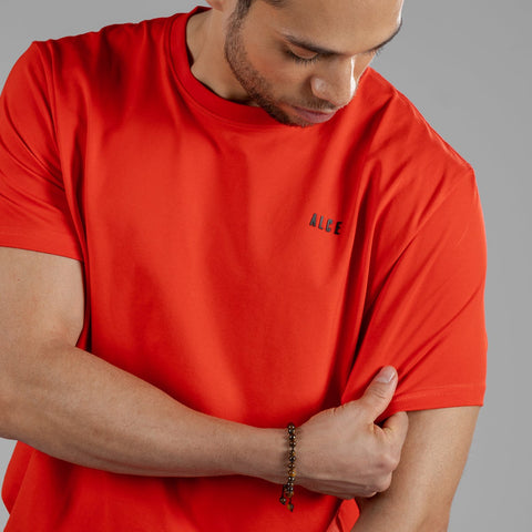 Camiseta Premium Fiery Red
