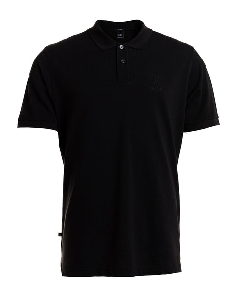 CLASSIC POLO PIQUE NEGRO