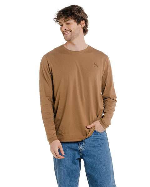 CLASSIC LONG SLEEVE BROWN