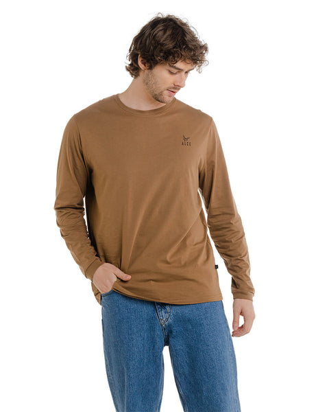 CLASSIC LONG SLEEVE MARRON