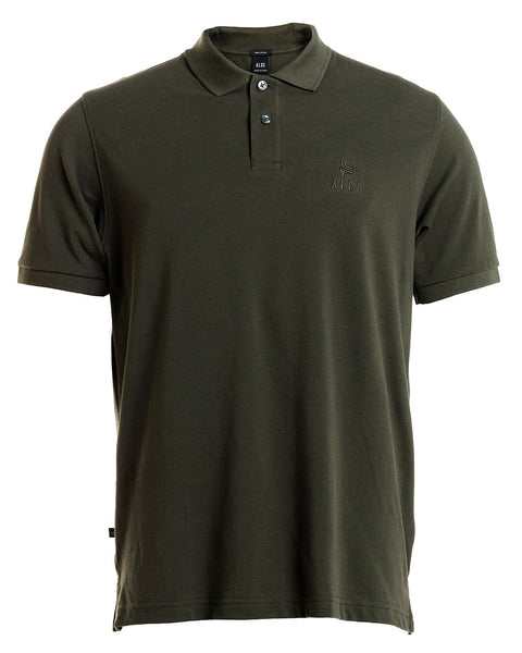 CLASSIC GREEN PIQUE POLO