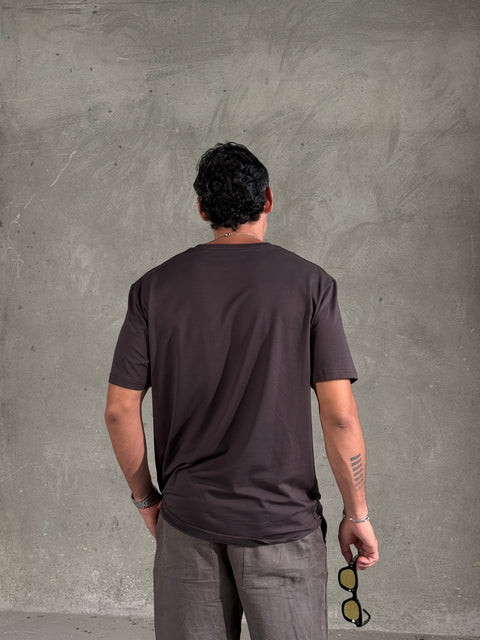 SIGNATURE T-SHIRT ESPRESSO