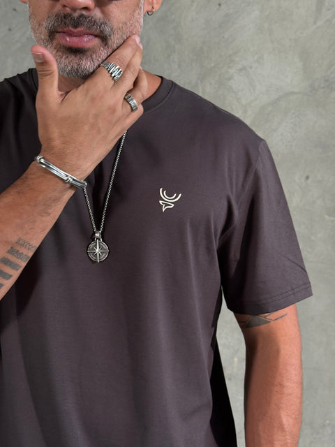 SIGNATURE T-SHIRT ESPRESSO