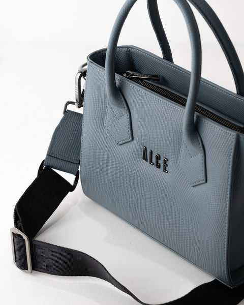 MINI TOTE AZUL