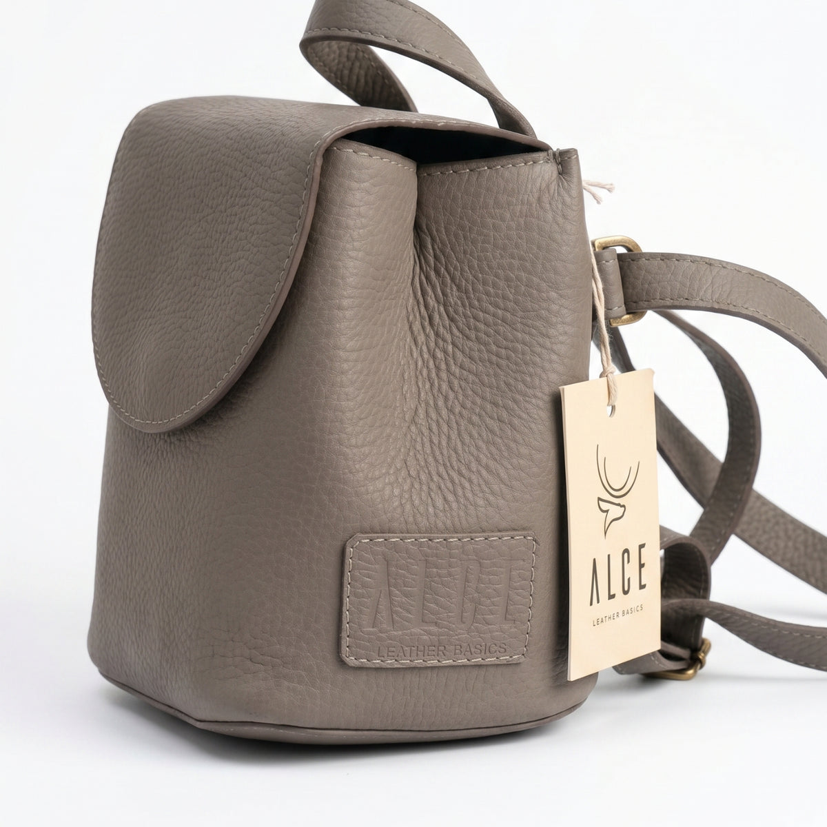 Bolso mini morral nude