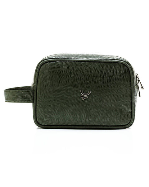 PYTHON GREEN MINI HAND BAG