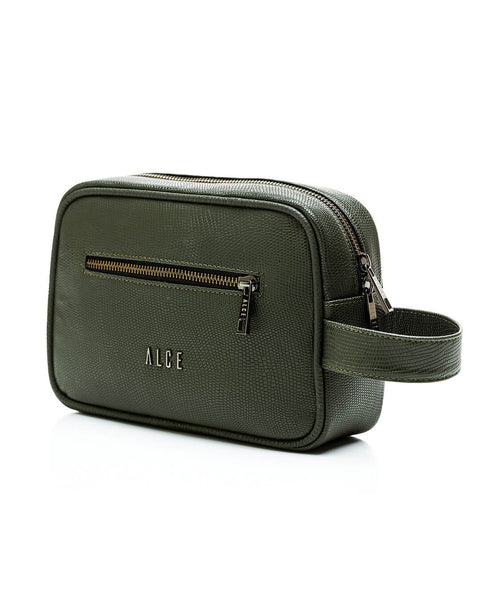 PYTHON GREEN MINI HAND BAG