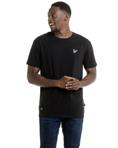 SIGNATURE T- SHIRT BLACK LOGO