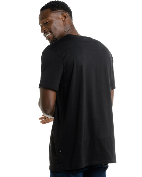 SIGNATURE T- SHIRT NEGRO LOGO