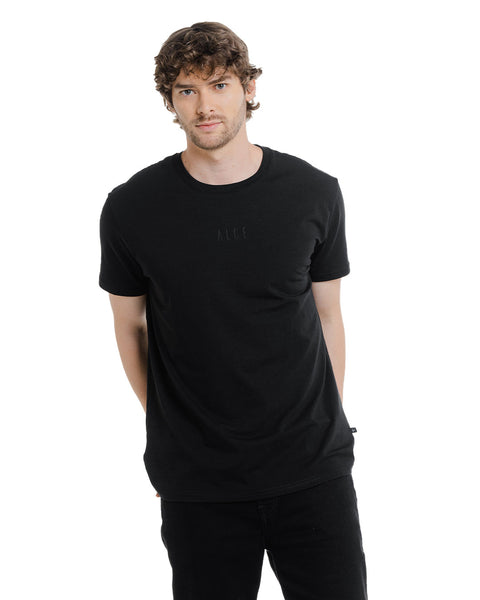 SIGNATURE T- SHIRT BLACK LETTERS