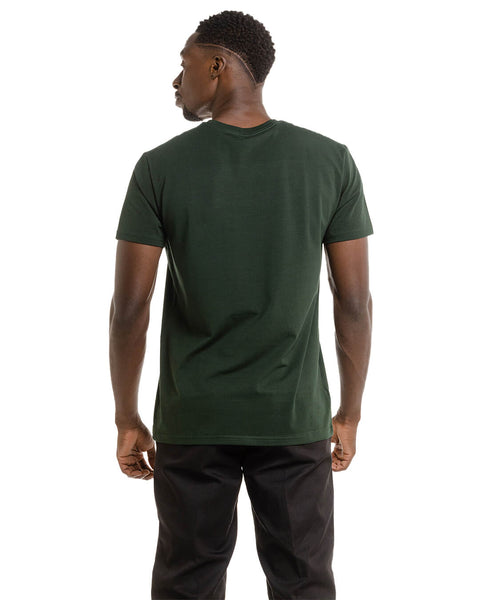 SIGNATURE T- SHIRT EMERALD GREEN CIRCLE